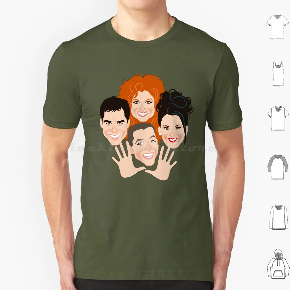 Just Jack! T Shirt Cotton Men Women DIY Print Grace Jack Karen Sitcom Humor Alejandro Mogollo Alemogolloart Alejandromogolloart