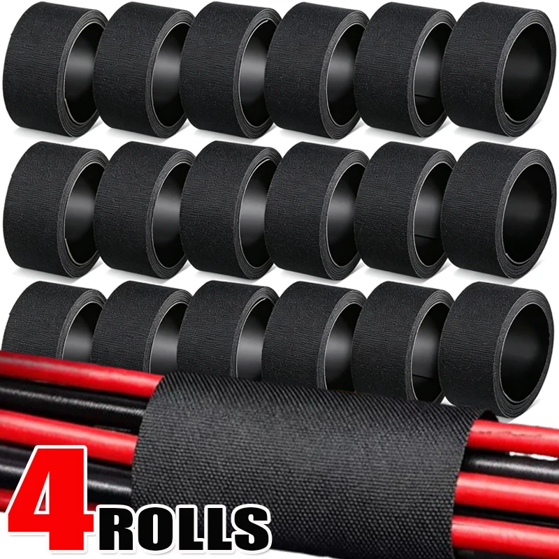 Car Wiring Harness Protective Tape Waterproof and Sound Insulating Wire Tapes Electrical Insulating Cloth Based Tape for Car