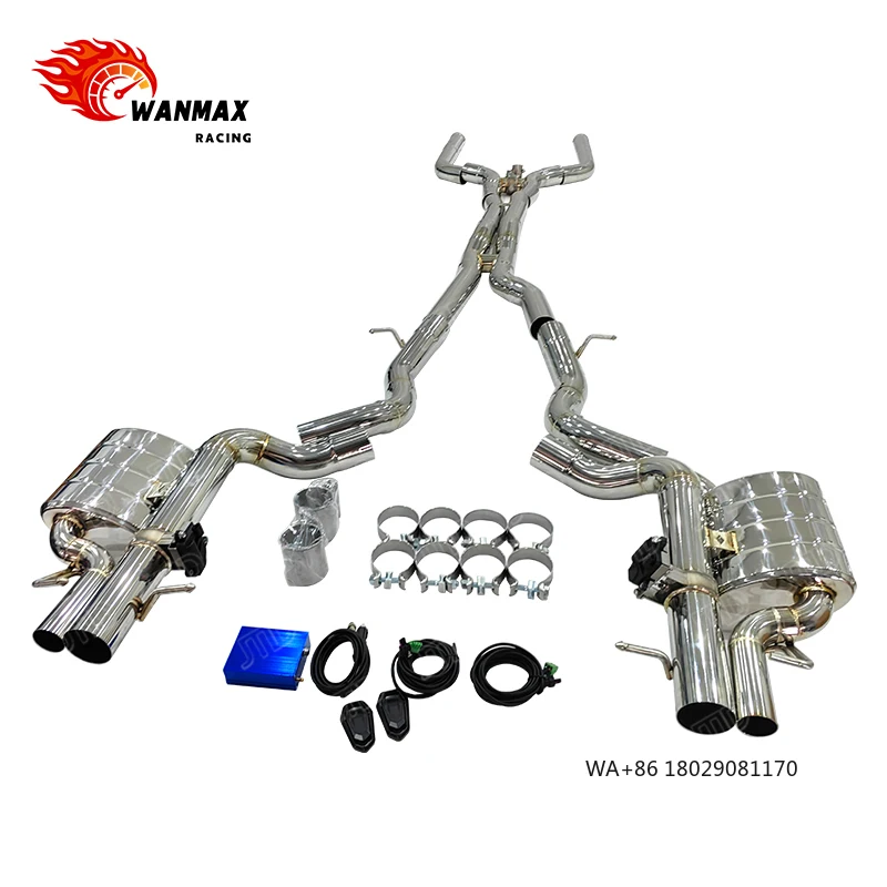 Stainless Steel Performance Valvetronic Exhaust Catback System for 2018 - 2024  E63  W213 Exhaust System 4.0T