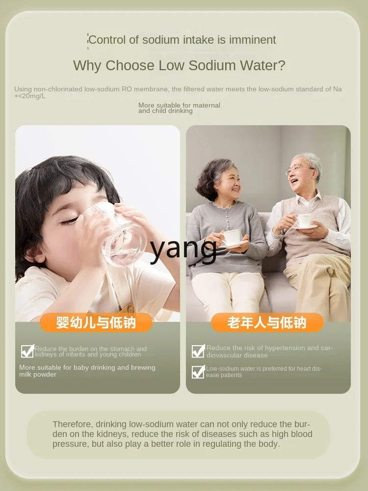 LMM Household Water Purifier Filter Desktop Instant Water Dispenser