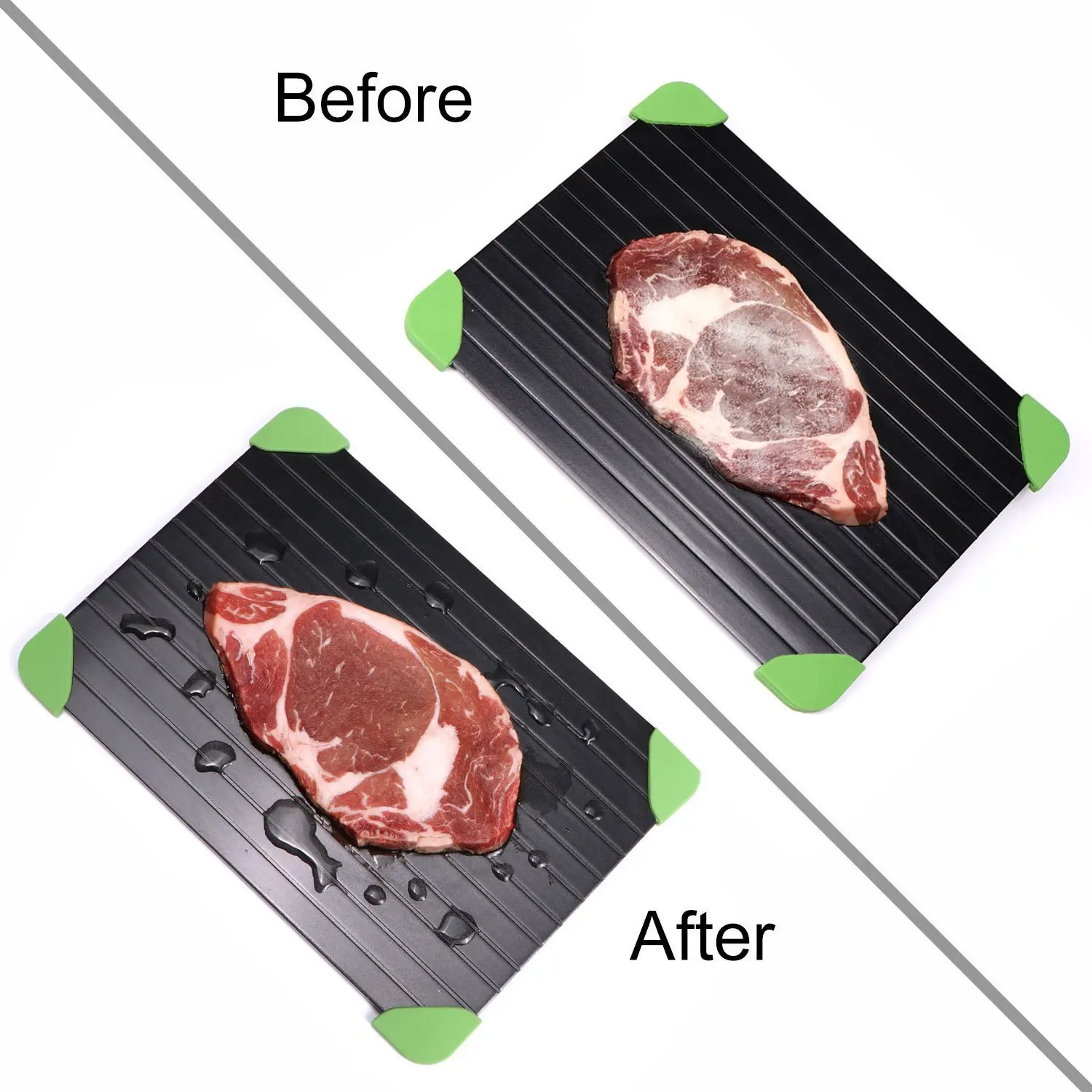 Fast Defrosting Tray Thaw Frozen Food Meat Fruit Quick Defrosting Plate Board Defrost Kitchen Gadget Tool Defrost Tray