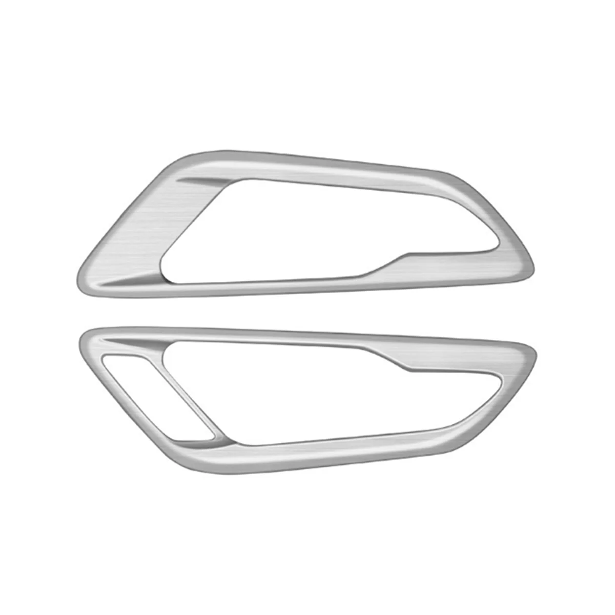 

Для Toyota Alphard 40 серия 2023 + внутренняя дверная тарелка панель внутренняя ручка Защитная крышка аксессуары для интерьера серебристый