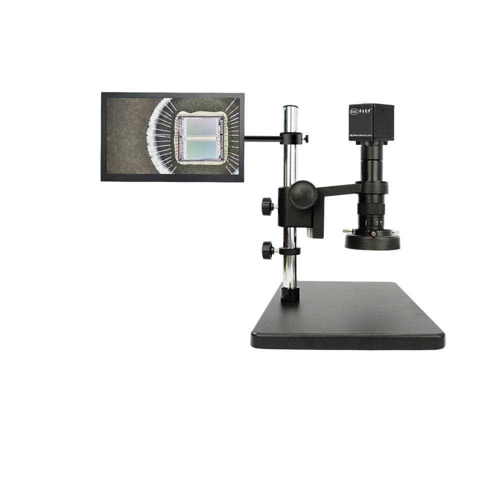 Wholesale EOC 28MP 13 Inch Monitor Digital Soldering Microscope For Mobile Repair PCB SMT Electronics Factory