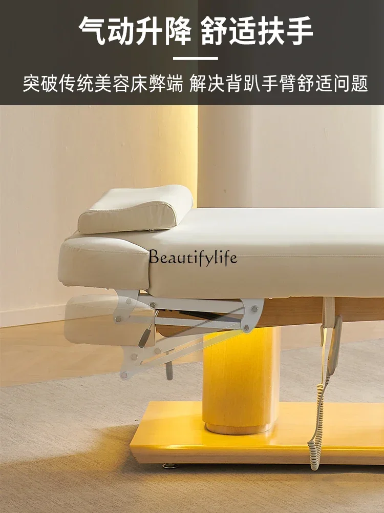 Electric Beauty Massage Eyelash Bed Multifunctional Lifting Massage Physiotherapy Bed