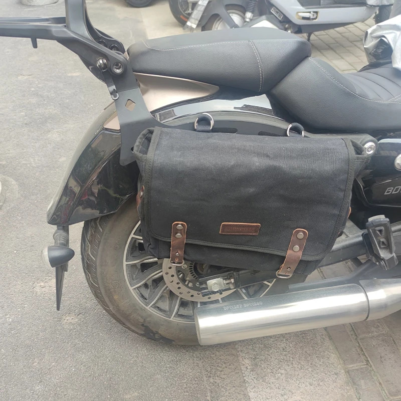 

Universal Motorcycle Saddlebags with Removable Waterproof Liner – 25L2 Large Capacity for Touring & Off-Road Travel