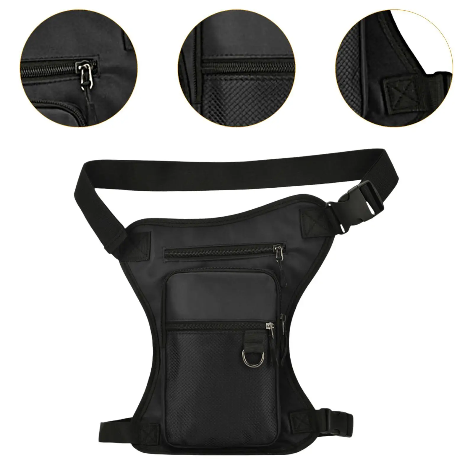 

Fanny Pack Cycling Hip Bag Phone Purse Adjustable Waist Pack Men Women Drop Leg Bag for Running Cycling Hiking Climbing