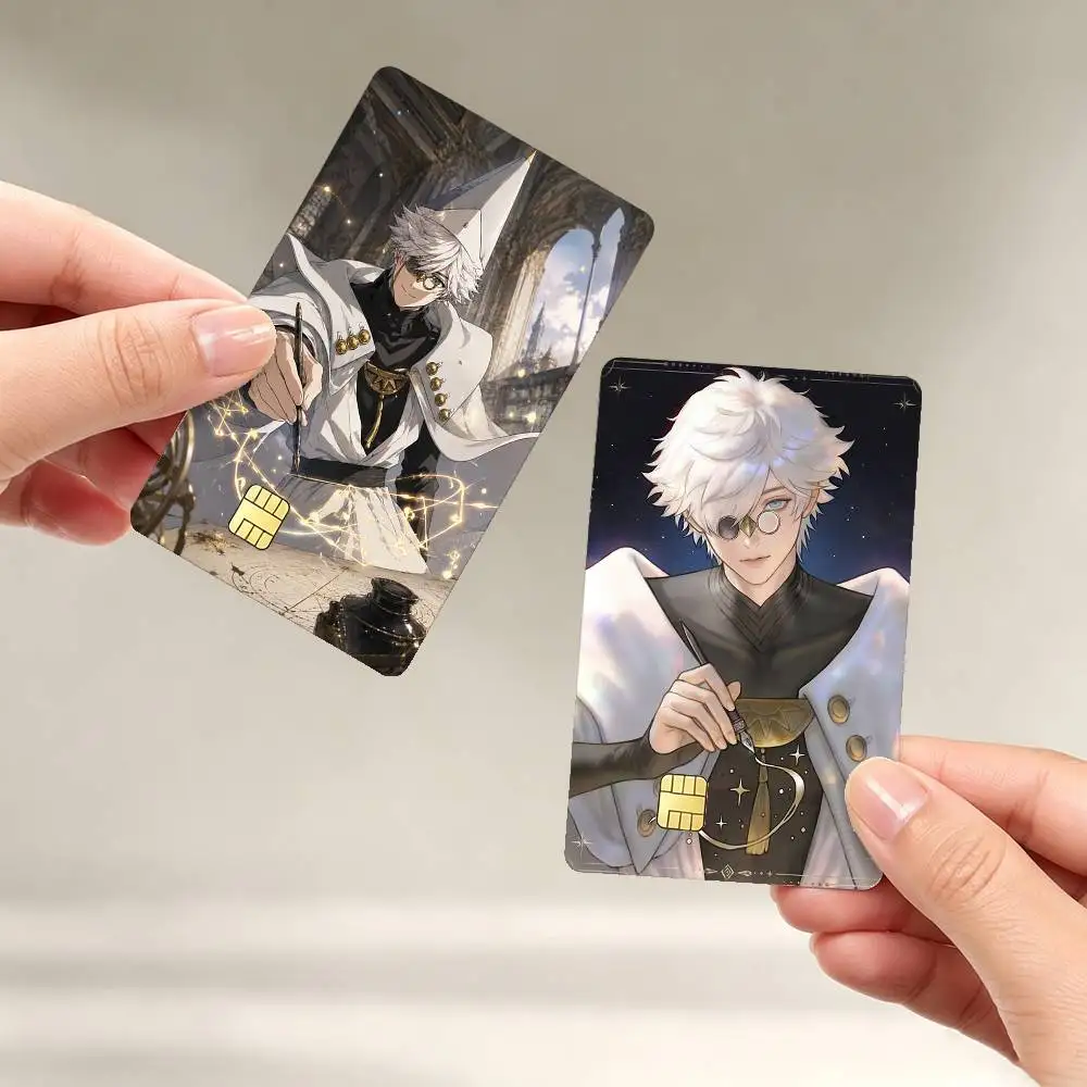 M-Mysterious Water Mage Q-Qifrey Sticker Film Tape Skin for Credit Card Debit Card Waterproof Stickers
