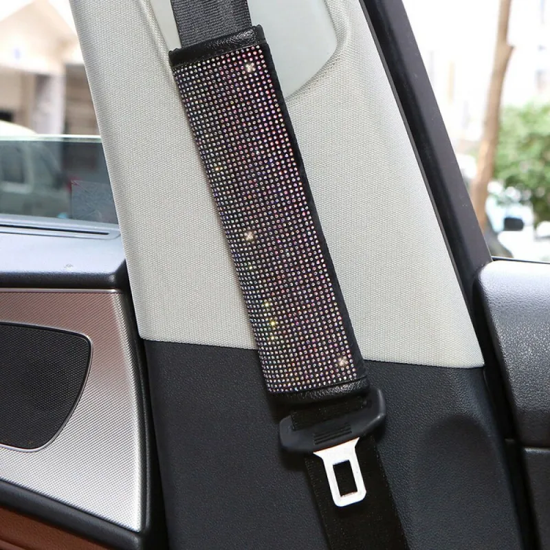 

1 Pcs Car Seat Diamond Belt Cover Auto Should Padding Protector Auto Interior Decor Accessories