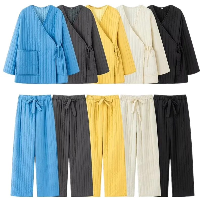 Loose Cotton Jaet Set for Women Autumn 2025 Faionable Versatile Men's Outerwear Sle Two-Piece Suit Casual Comfortable