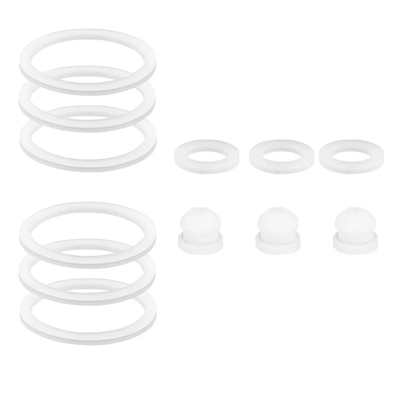 AB47-12Pcs Water Bottle Gasket Replacement For DRINCO 14/18/22/32/40/64Oz, Silicone Straw Lid Vent Hole Gaskets Spout Gasket