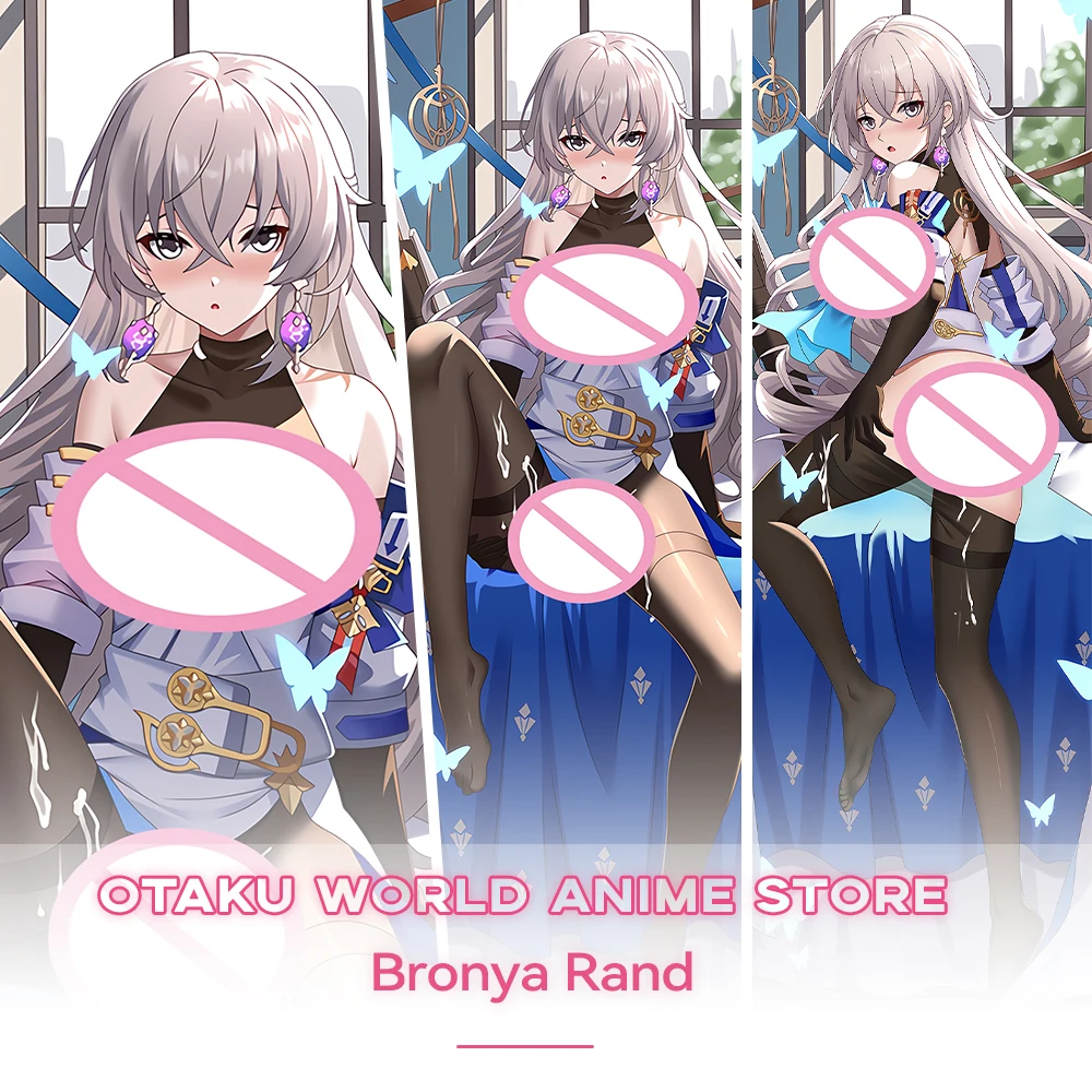 

Honkai Star Rail Bronya Rand Dakimakura Anime Otaku Hugging Body Pillow Case Kawaii Cosplay Throw Pillows Cover Bedding Decor