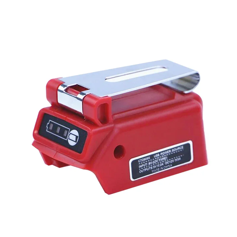 

Adapter Converter USB Charger for Black & Decker 18V 20V Lithium Battery with 12V DC LBXR20 LCS120 LDX120C LXB2040 LBXR20 LB20