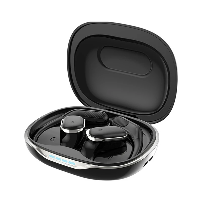 หูฟังไร้สายลดเสียงรบกวนแบบดิจิตอลอัจฉริยะ หูฟังบลูทูธอายุการใช้งานแบตเตอรี่ยาวนานเป็นพิเศษ