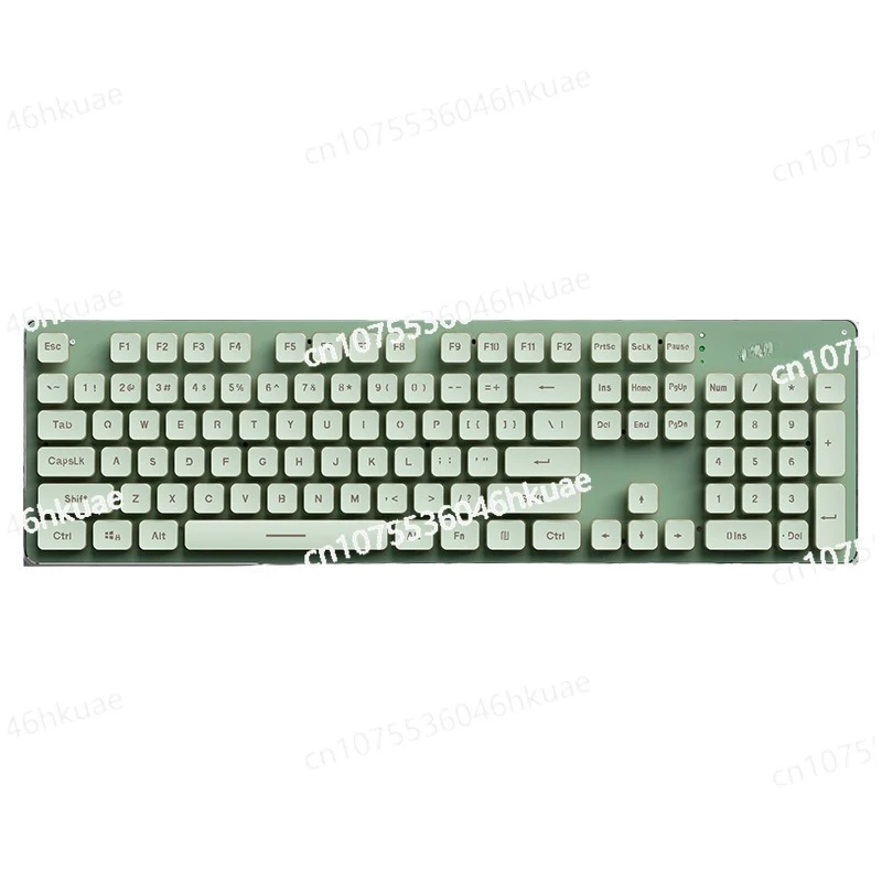 Mechanical Feel Silent Wireless Keyboard Desktop Notebook Gaming Office Backlit Wired Keyboard