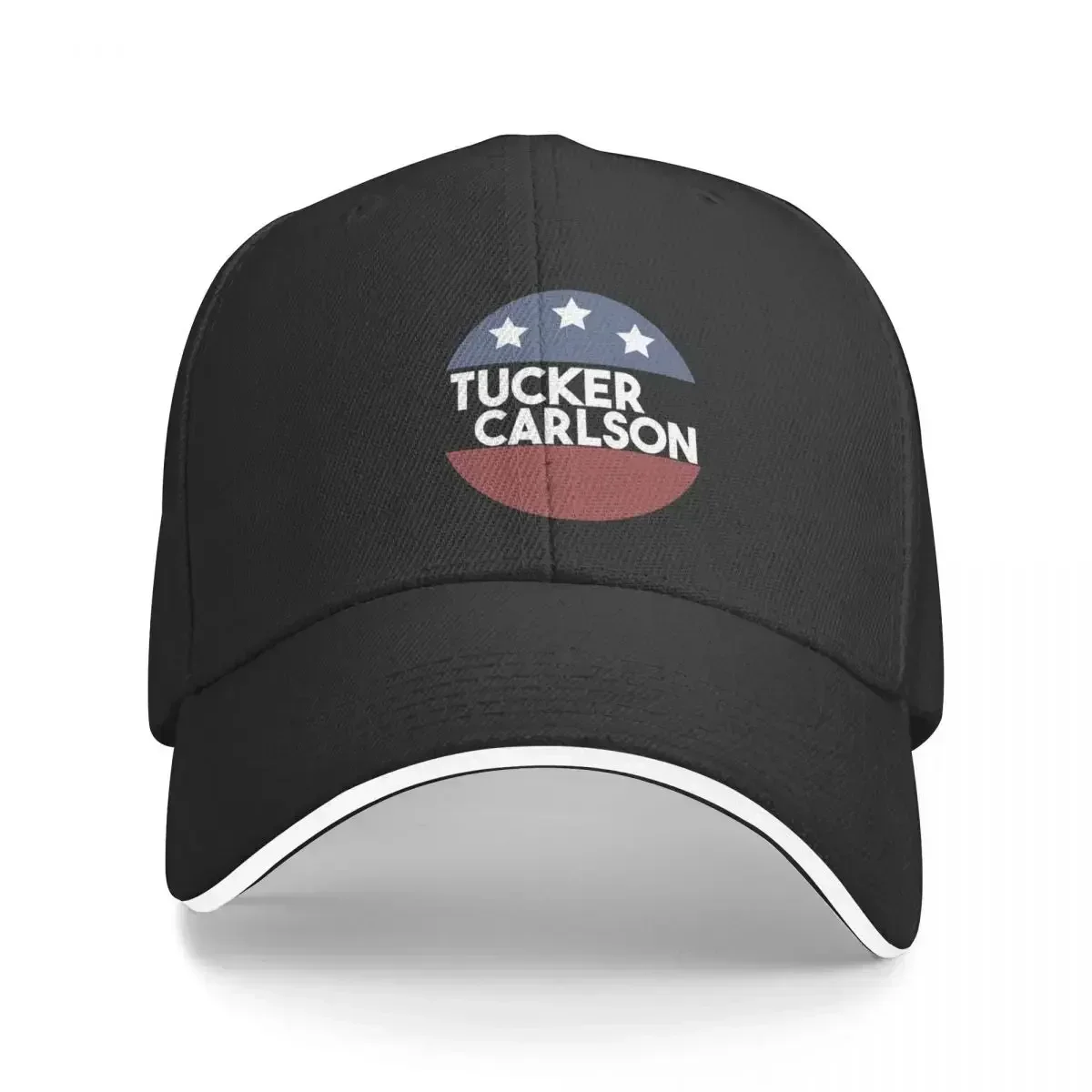 Tucker Carlson Baseball Cap Ball cap sports caps women's beach hat Men's Outdoor All Seasons Travel Adjustable Cozy Caps Hat