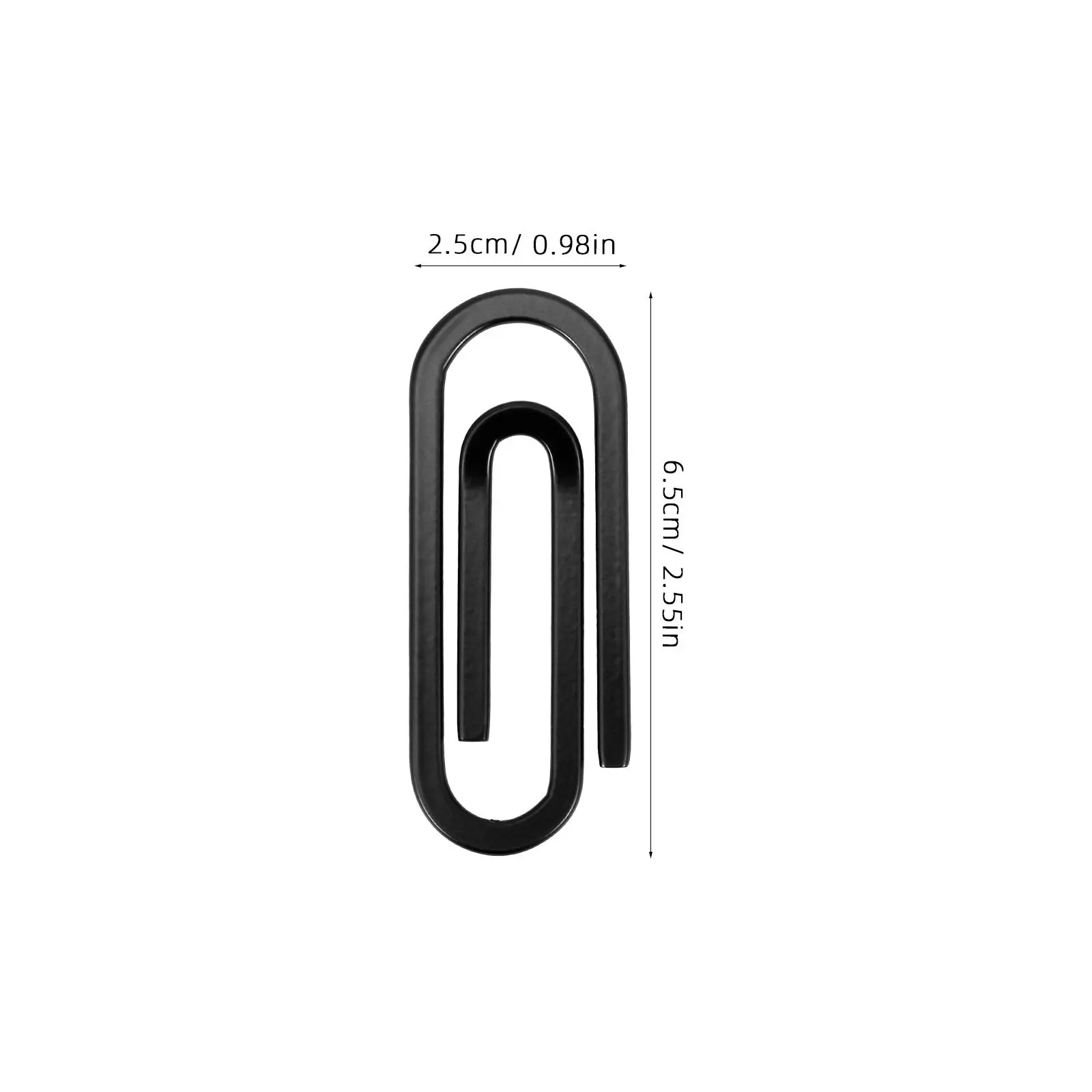 Stainless Steel Creative Shape Paper Clips for Office, Bookmark, Notepad, Calendar & Scrapbook Organizing