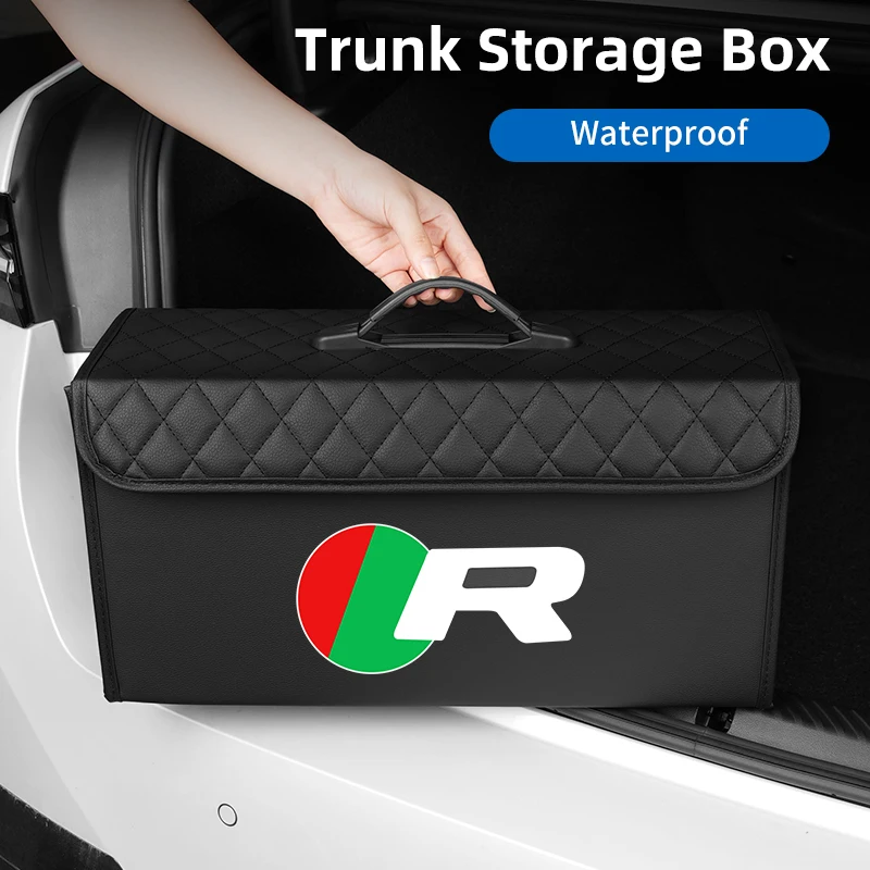 

Car Trunk Organizer Vehicle Tool Kit Storage Box Stowing Tidying Auto Accessories For Jaguar XF XJ XFR XKR S-Type F-Type X-Type