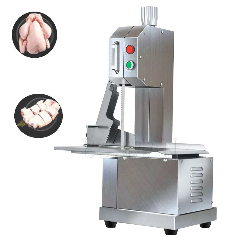 

Commercial Bone Cutter Chopper Spare Ribs Meat Saw Machine Electric Meat Fish Pig Trotter Beef Bone Cutter Processor