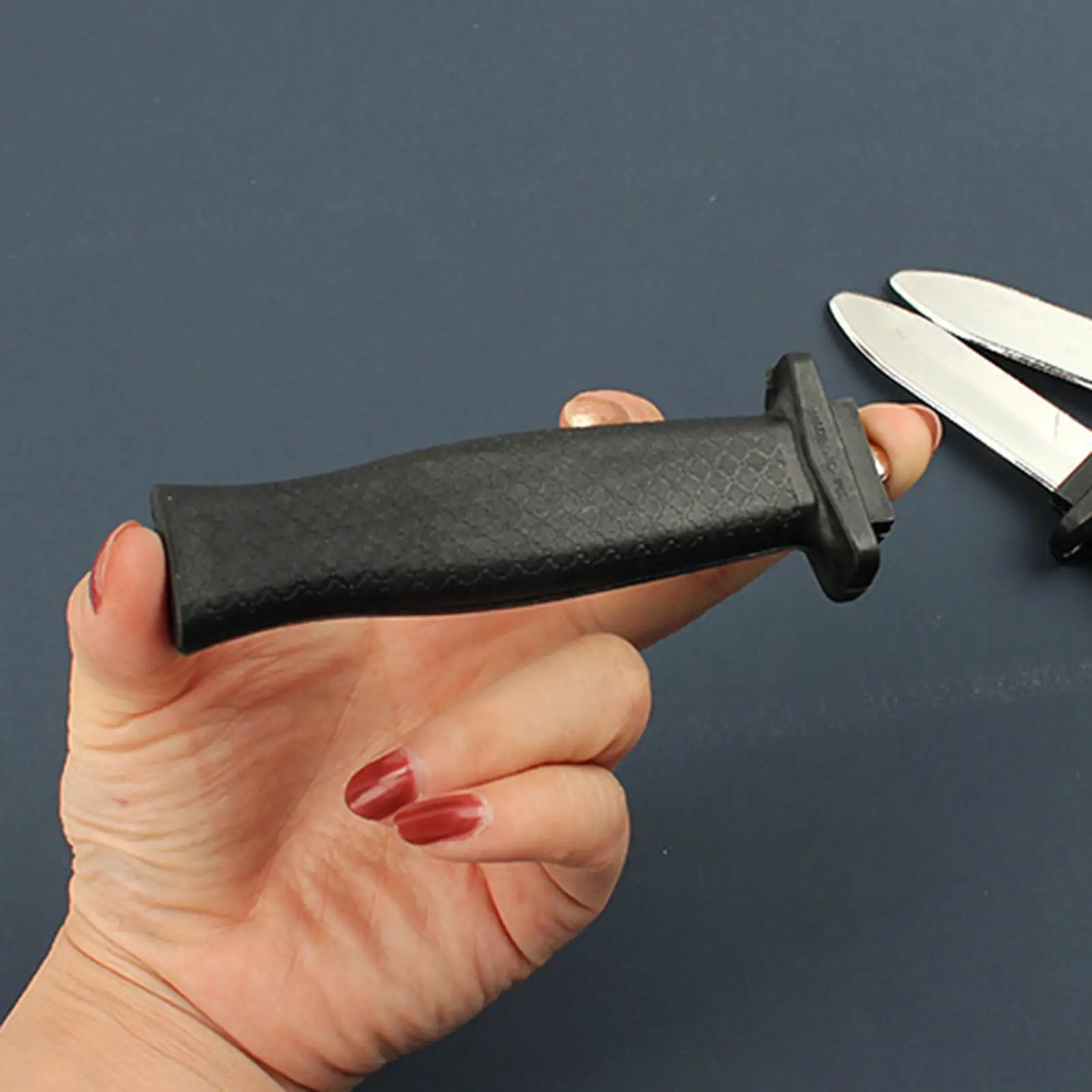 المزحة القاطع قابل للسحب وهمية القاطع زي المهر المزحة الكمامة لعبة لكذبة أبريل حفلة مرحلة عطلة الأحداث الاحتفالات فستان #3