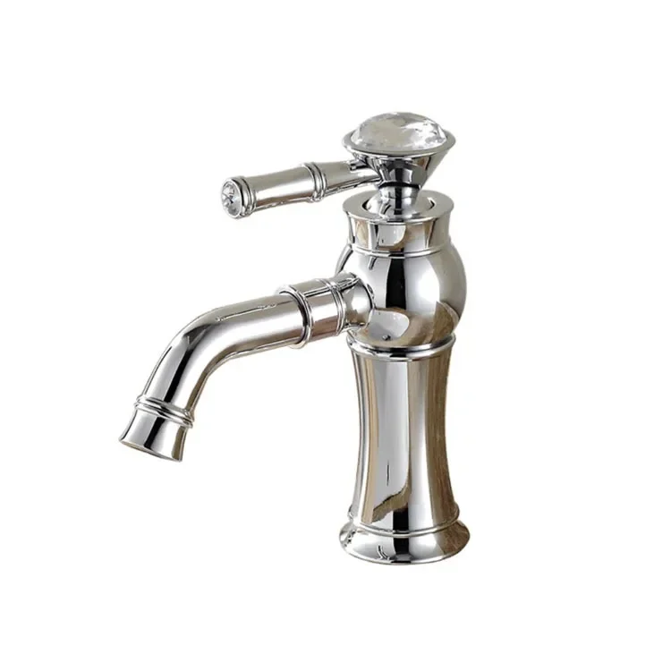 Bathroom Accessories, Household Bathroom Basin, Fully Copper Plated Hot and Cold Water Faucet