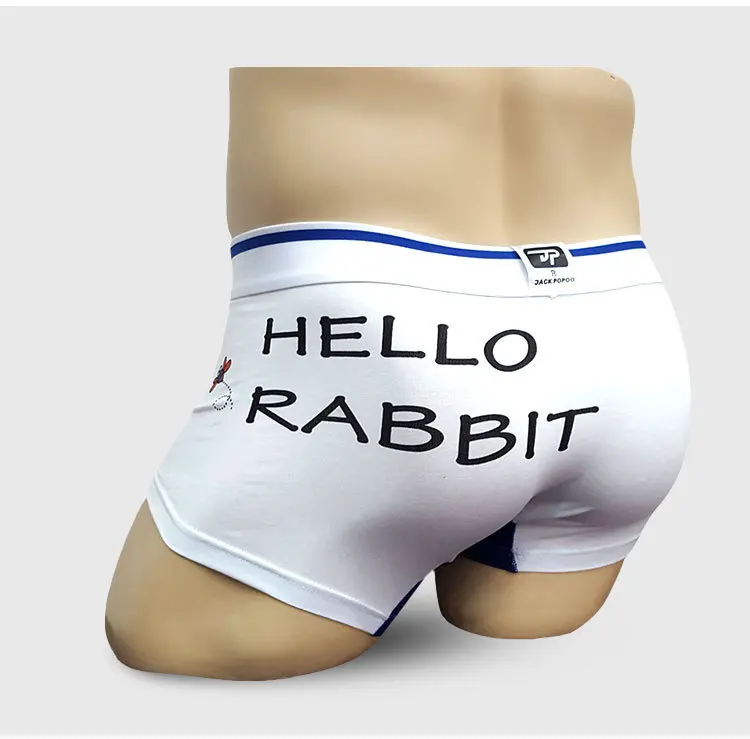 

Men's Fashionable Printed Trunks Student Comfy Cotton Breathable Bulge Pouch Boxer Shorts Homme Sexy Bulge Pouch Sports Panties