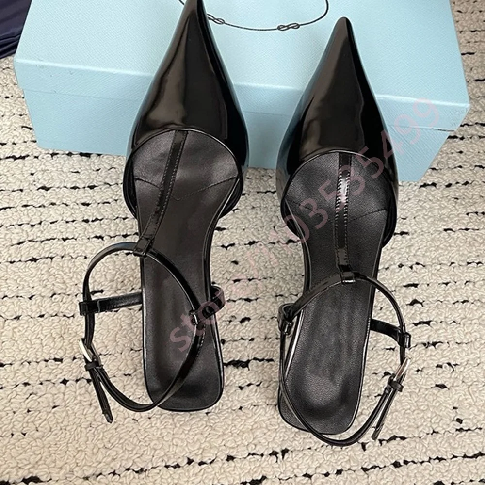 

Новые летние женские туфли-лодочки 2026 года с острым носком, на низком каблуке, однотонные, с ремешком на пряжке, уникальный дизайн каблука, сексуальные, модные, для вечеринок и повседневной носки