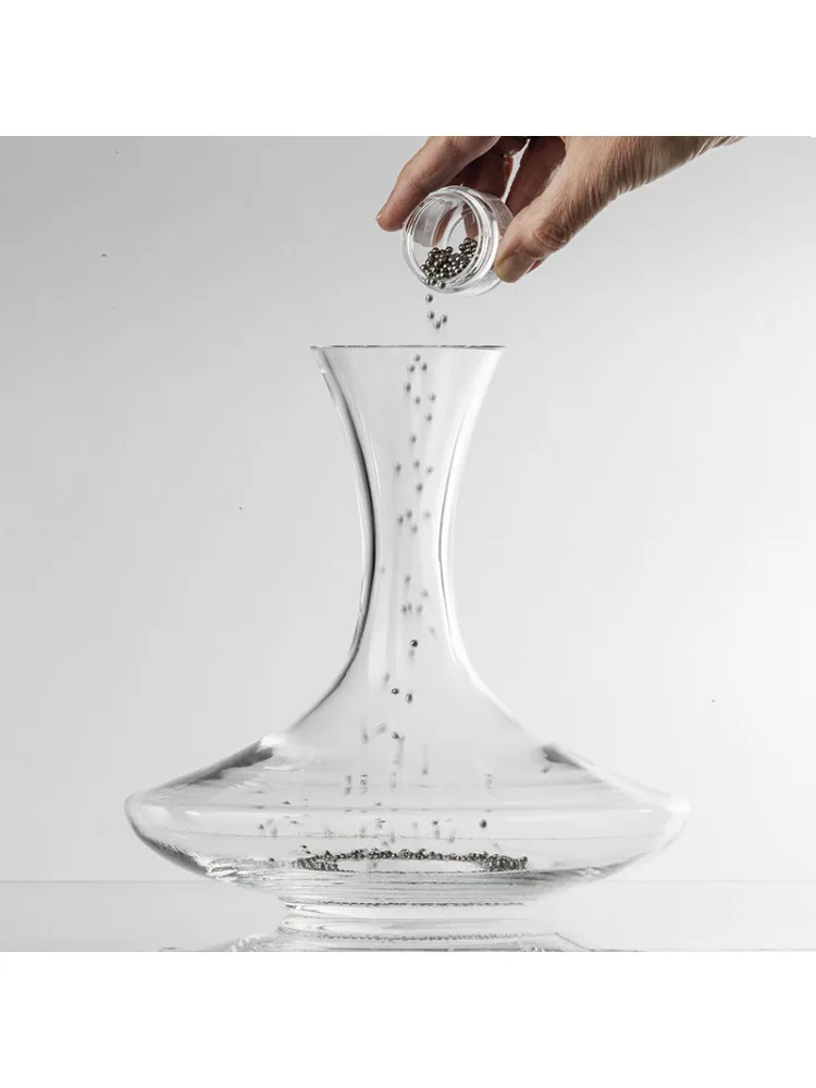 Boule de nettoyage de bouteilles de narguilé Shisha en acier inoxydable de 3mm, boule de nettoyage de taches de vin et de thé, boule de nettoyage de bouteilles en acier