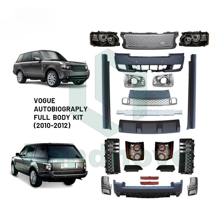 

Body Parts Car Body Kit For Range Rover Vogue 2002-2009 Upgrade Range Rover Vogue 2010-2012 L322 Autobiography SVA Body Kit