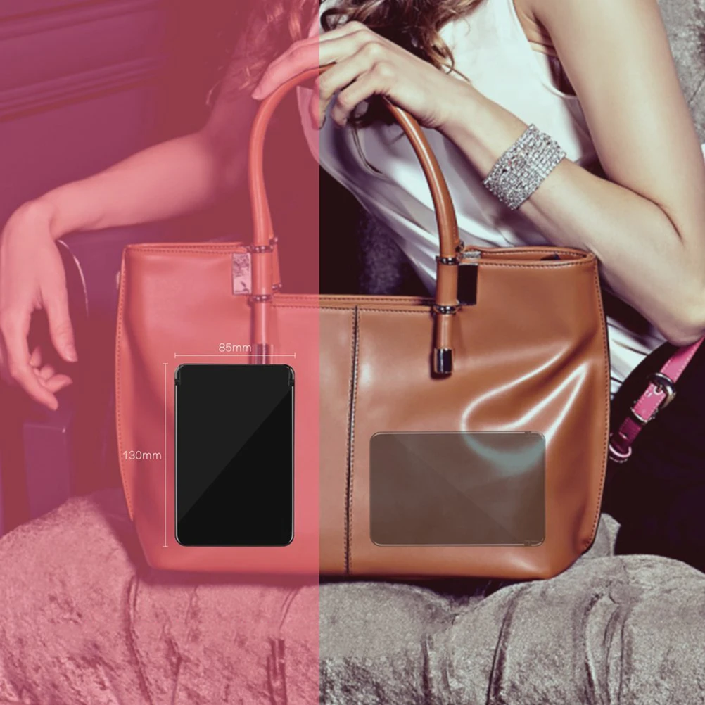 أضواء مرآة الغرور LED مرآة ماكياج مضاءة قابلة للطي 360 دوران ملحقات الحمام المحمولة للظلام مع