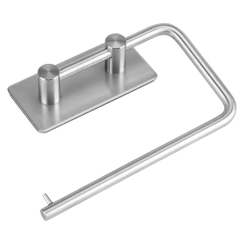 

Настенный держатель для бумаги BAAR, нержавеющая сталь 304, серебристый, устойчивый к ржавчине, с самоклеящейся установкой, для использования в ванной и туалете.