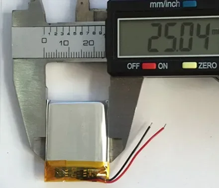 602530 3.7 فولت بطاقة بطارية ليثيوم بوليمر سلامة الصوت مسجل حركة المرور الأول