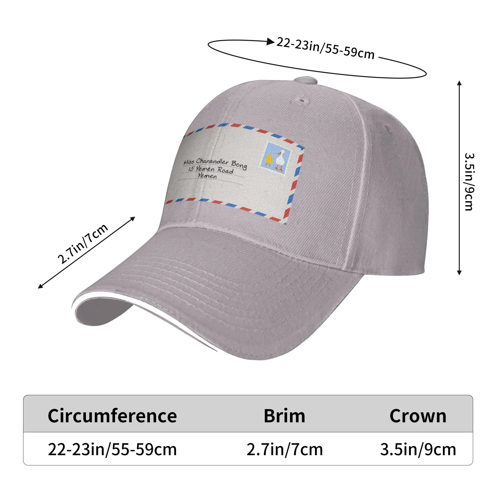 Miss Chanandler Bong Cap Casual Baseball Caps Adjustable Hat Hip Hop Summer Unisex Baseball Hats Customizable