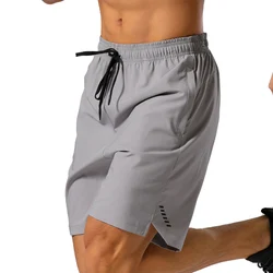 Men Gym Sports Shorts Jogging Running Breathable Fitness Exercise Short Pant Outdoor Bodybuilding Training Marathon Shorts