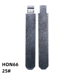 OEM 5Pcs 25# HON66 Metal Blank Uncut Remote Key Blade For Honda For Keydiy KD Xhorse VVDI JMD