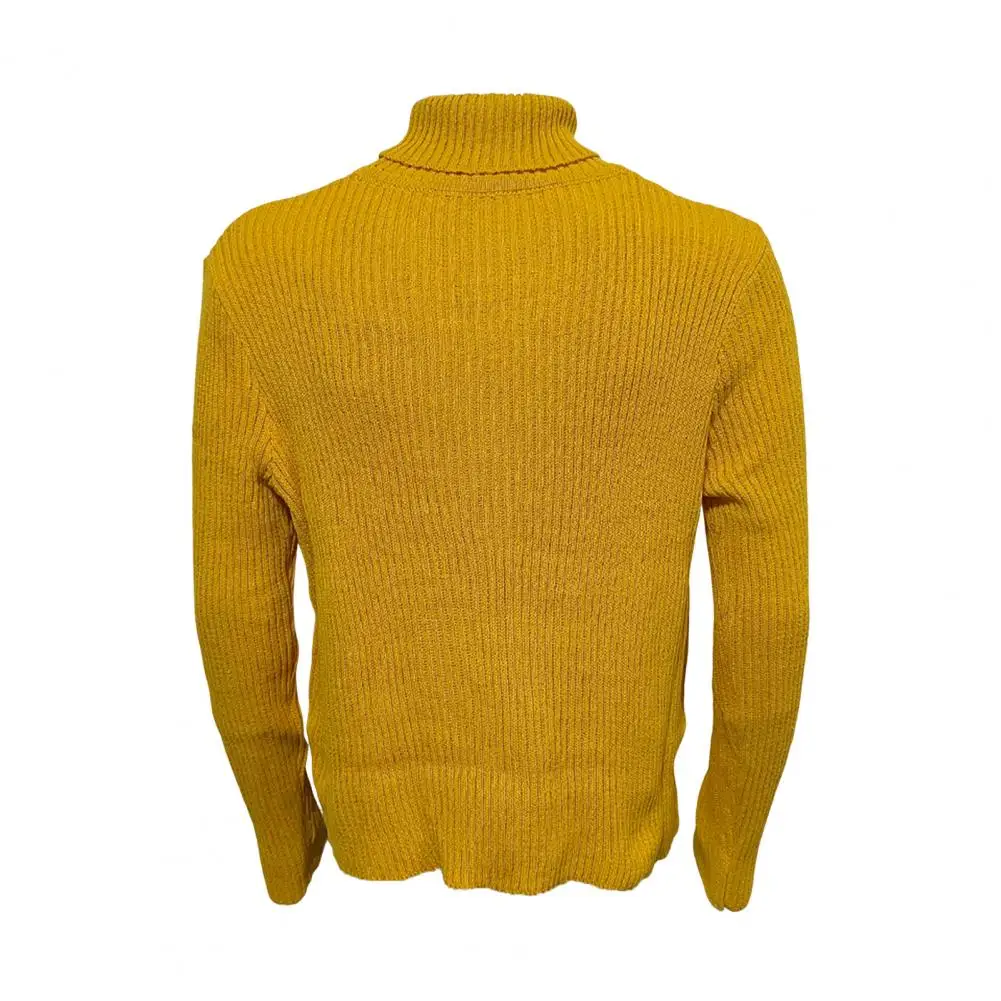 Męskie swetry na jesień i zimę z okrągłym dekoltem, codzienne, modne, z długim rękawem, jednolite, dzianinowe pulowery, eleganckie swetry, topy.