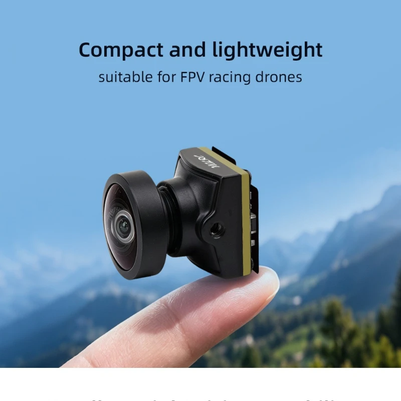 HGLRC L4 FPV Quad Analog Camera, WDR Backlight Compensation, 5V-24V, Tiny Size 5.3g