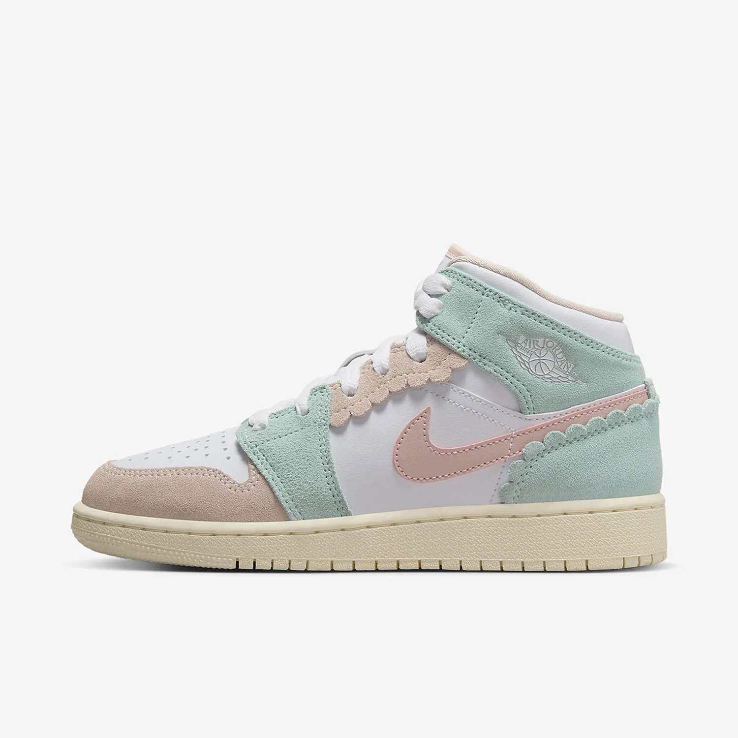 

Nike Authentic JORDAN GS Girls' Grade School Mid-Top Sneakers DZ5361-100