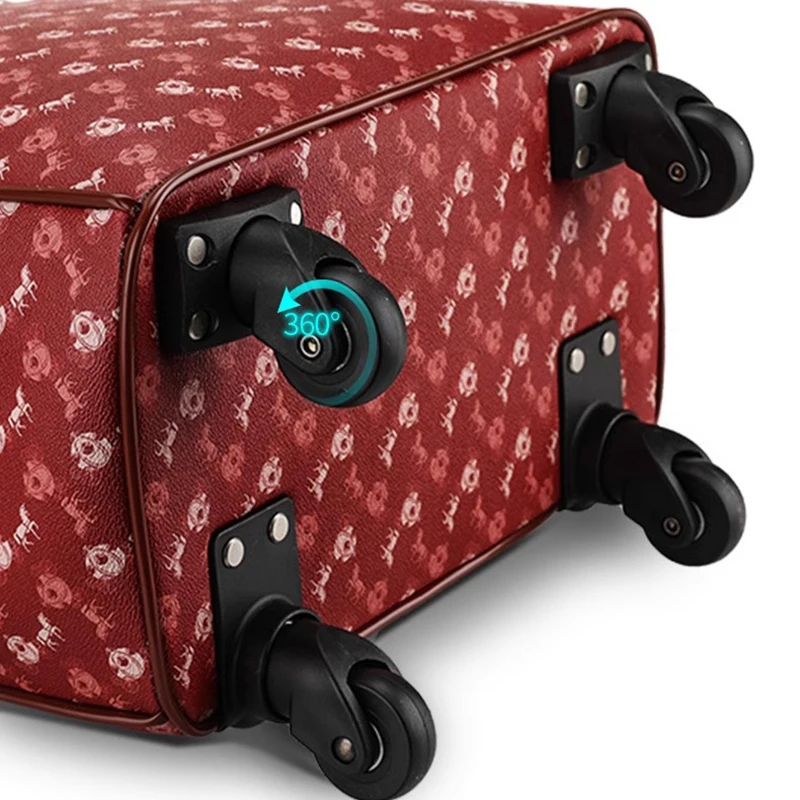 Net red travel luggage 18 inch new boarding box suitcase rod bag small rod box universal wheel small fresh men and women