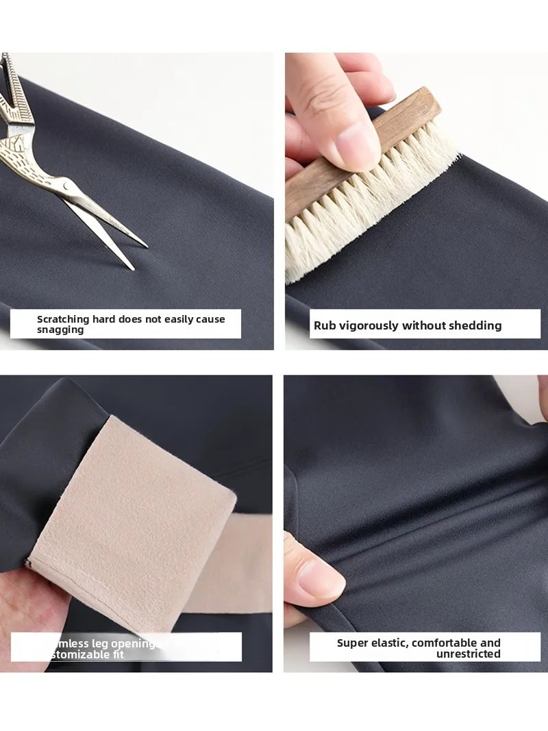 المرأة عالية الخصر Fitn اليوغا السراويل مرونة مكبل الكاحل تشديد البطن التحكم الجانب كيت طماق طويلة لباس غير رسمي