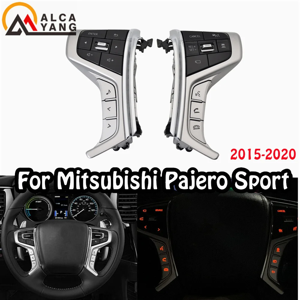 

RH Multifunction Steering Wheel Combination Control Switch For Mitsubishi Pajero Sport 2015 2016 2017 2020