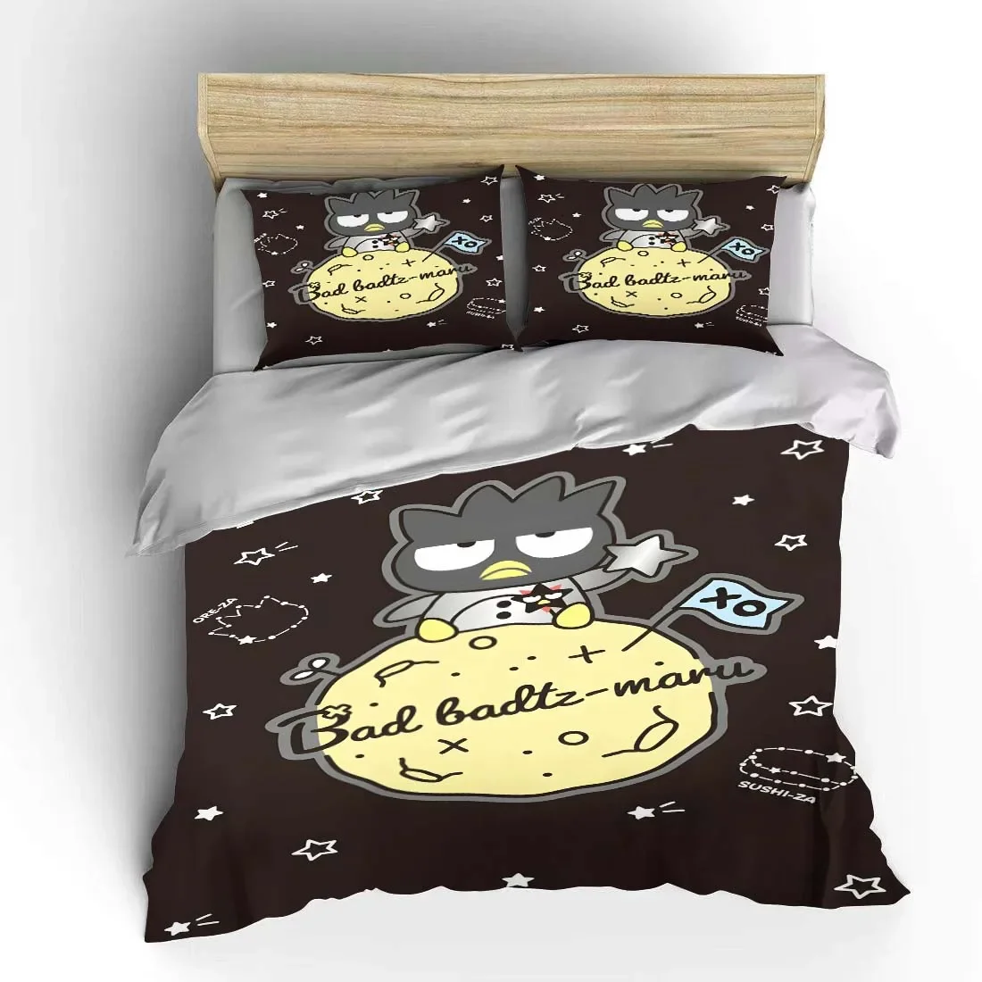 

BADTZ-MARU Cool Bedding Set Children 3 Pieces Set King Size Bed Set US Twin Adult Fashion Bed Cover Bedroom Quilt Duvet Gift