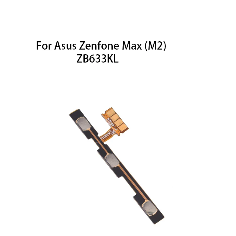 GEFENSI Power Button & Volume Button Flex Cable For Asus Zenfone Max (M2) ZB633KL