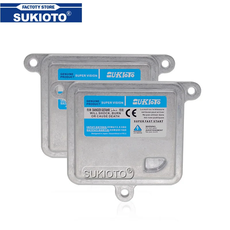 

Ксеноновый балласт для автомобильных фар SUKIOTO OEM 55 Вт D1S D1R A71177E00DG 10R034663 для HYUNDAI SONATA комплект ксеноновых фар Canbus D1S