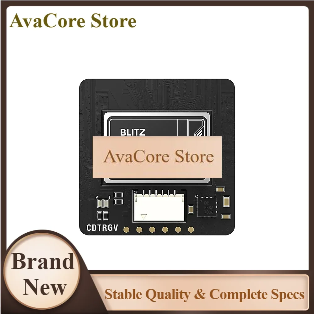 AvaCoreIFlight BLITZ M10 GPS V2 Compass Module QMC5883L Integrated 10 Hz Refresh Rate Built-in Flash 3.3-5.5V For FPV Long Range