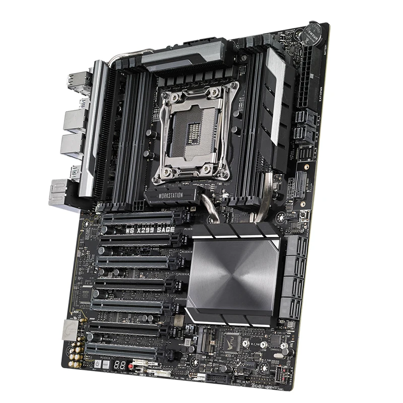 Desktop Mainboard SATA III USB3.0, Motherboards WS X299 SAGE, LGA 2066, DDR4 ATX, Intel X299 Overclocking