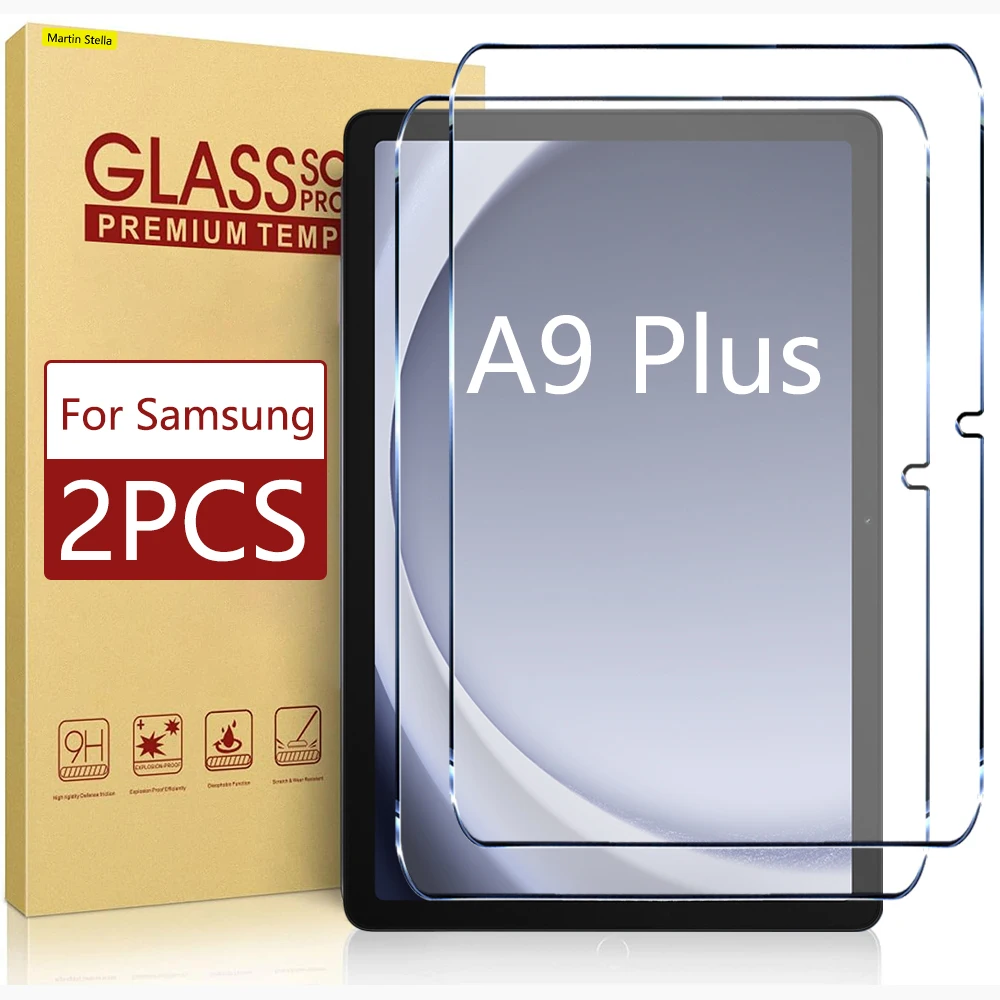 

For Samsung Galaxy Tab A9 Plus Tempered Glass Screen Protector On Samsung Tab A9+ Plus 8.7 11 inch 2023 Film