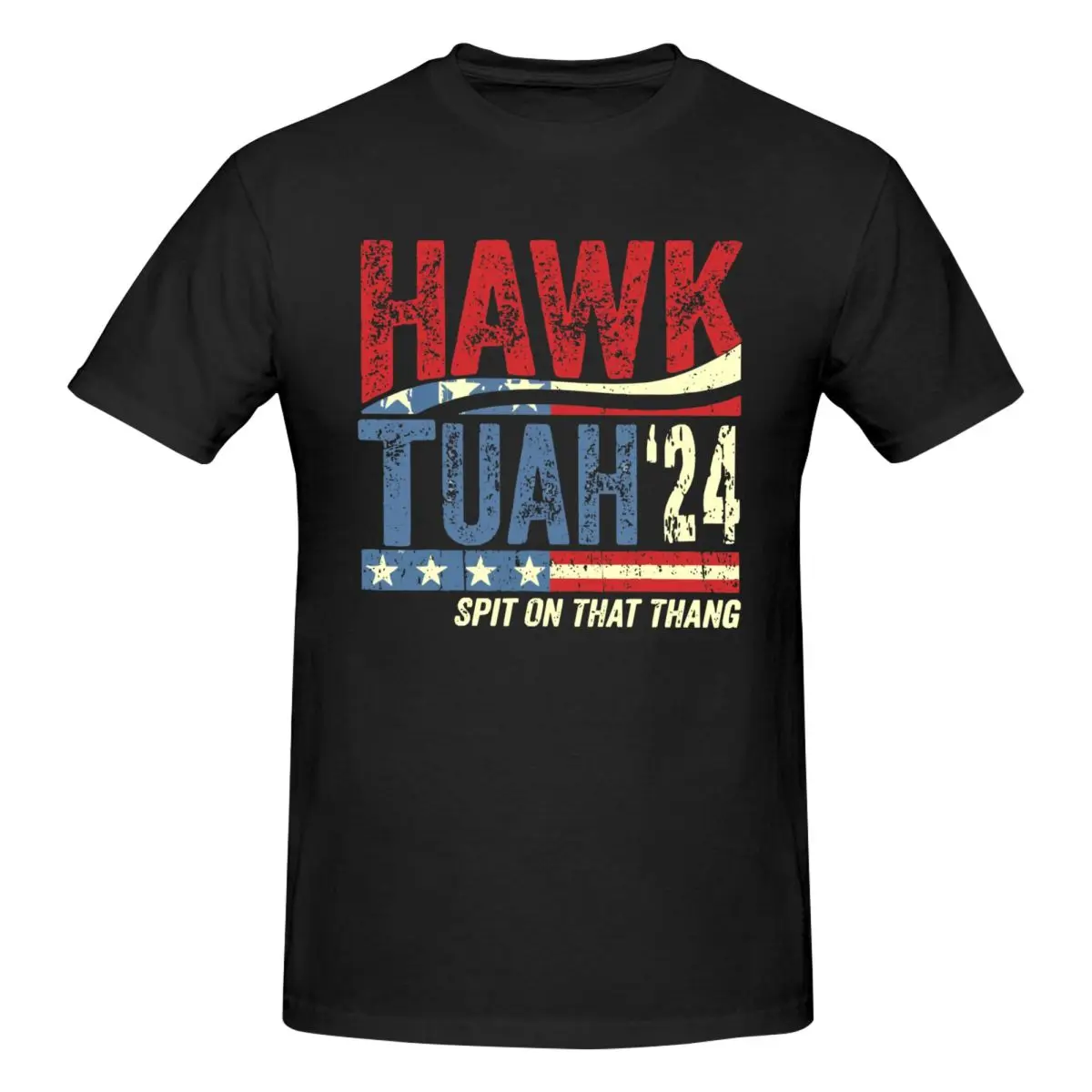 

Men Hawk Tuah Spit On That Thang Funny Meme Vintage T Shirt Vintage Big Size Cotton Crewneck Sleeve Custom Men T Shirt