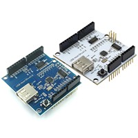 USB Host Shield 2.0 for Arduino For UNO MEGA ADK Compatible for Android ADK DIY Electronic Module Board