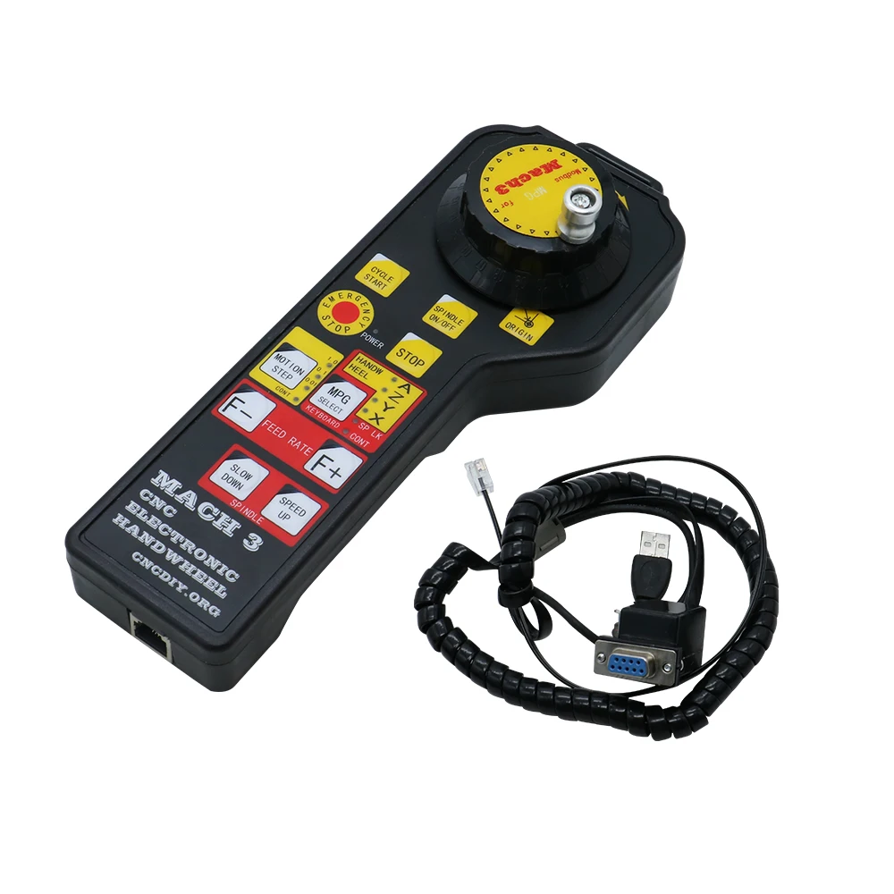 

Usb Mach3 Cnc Электронный маховик Гравировальный станок с ЧПУ Обработка mach3 Беспроводной маховик MPG