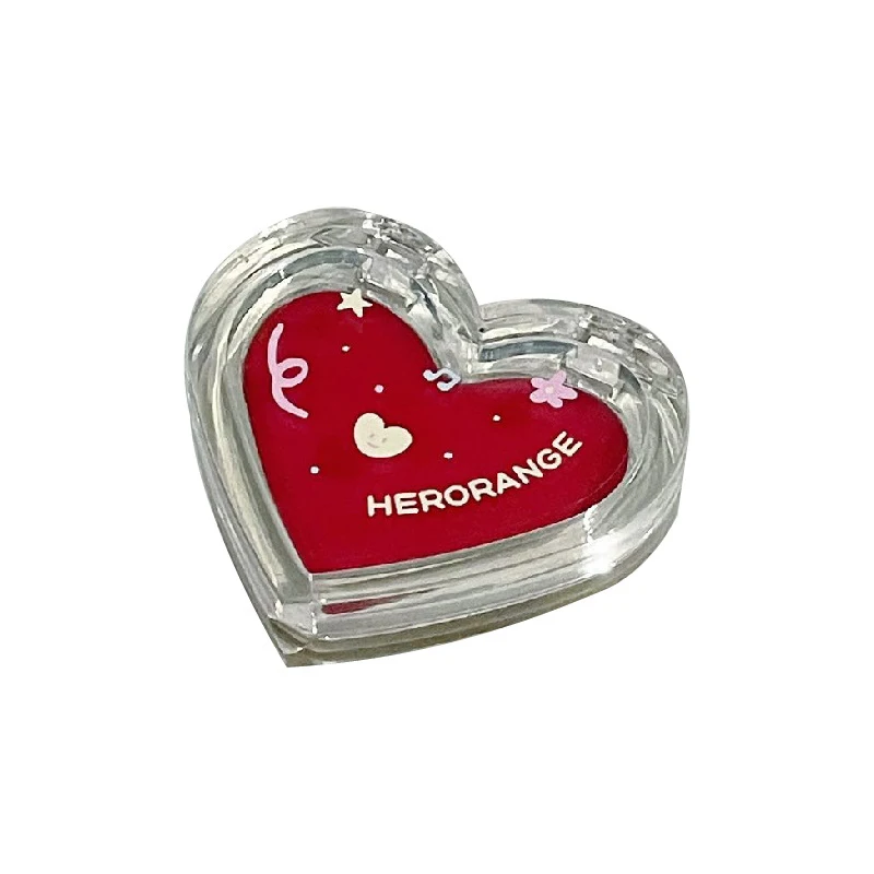 HERORANGE モノクローム ウォーターグロス ルージュ ブラッシャー クリームバーム メイクアップ ブライトニング フェイス モイスチャライジング ハイライト マルチパーパス クリーム